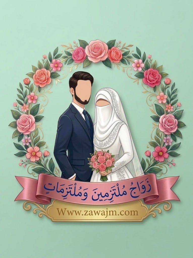 شعار منصة زواج ملتزمين وملتزمات